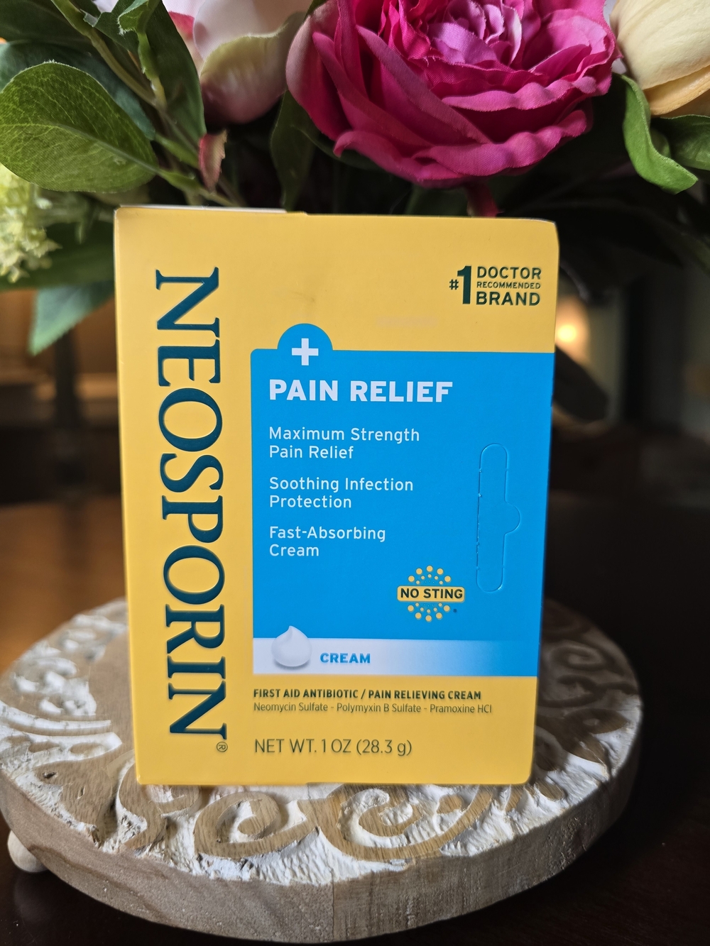 NEOSPORIN + Pain Relief Cream 1oz